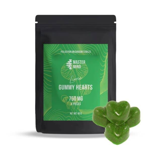 MasterMind - Lime Gummy Hearts 3000mg