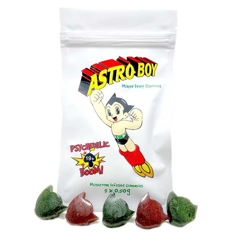 Astro Boy Mushroom Infused Gummies - 3300mg