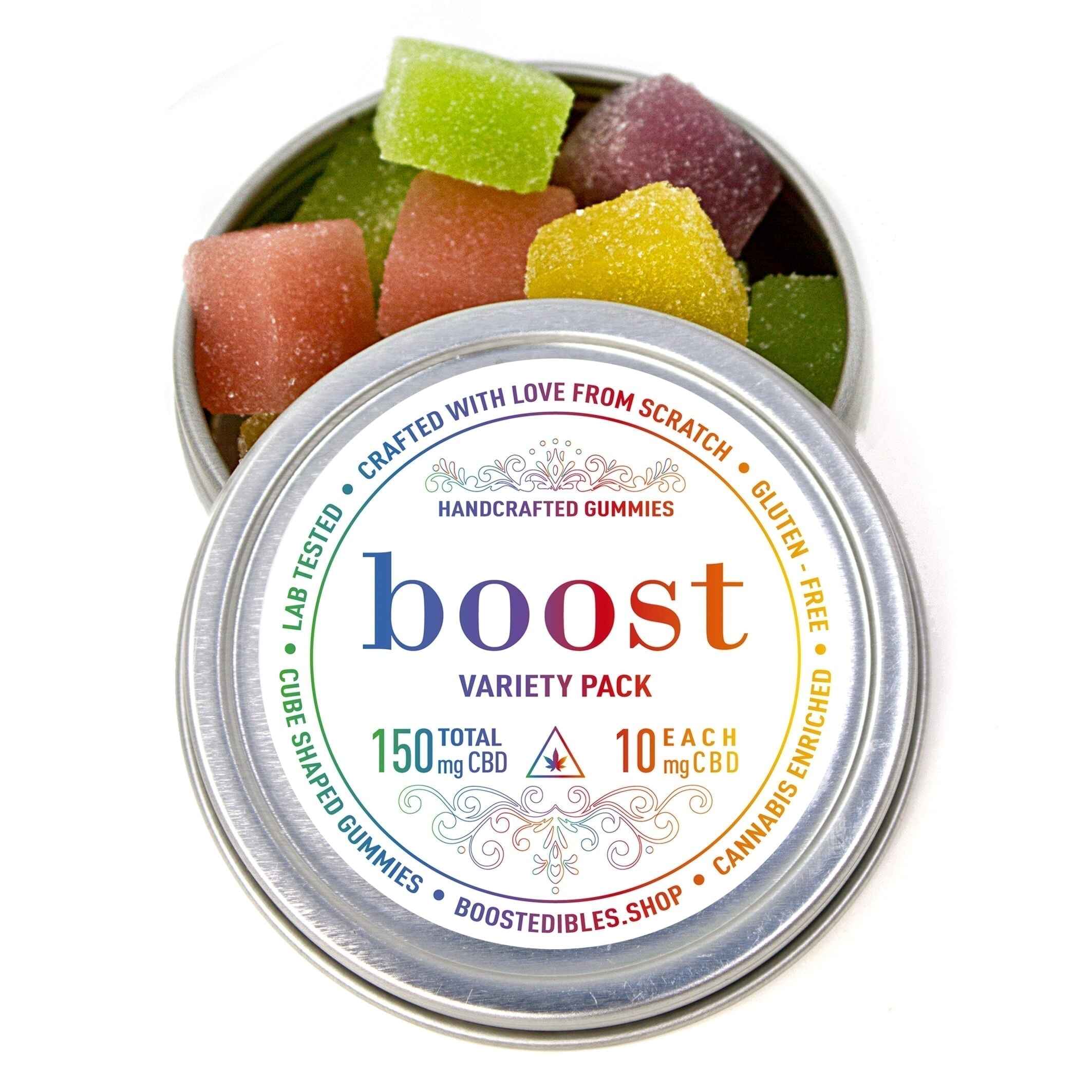Boost CBD Variety Pack Gummies - 150mg