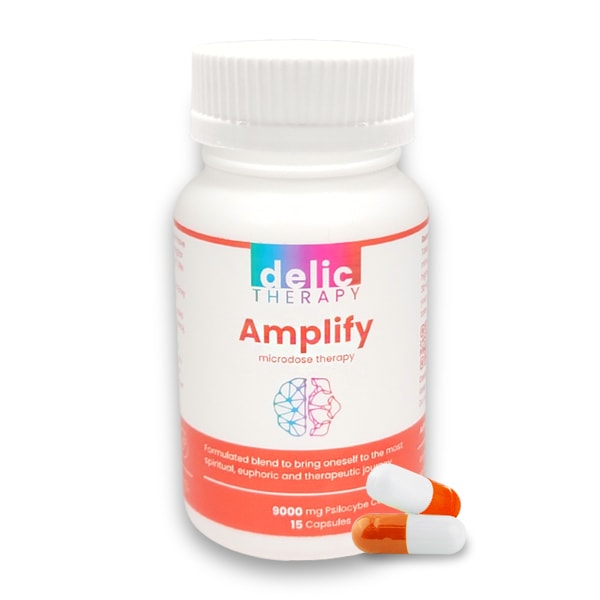 Delic Therapy - Amplify Shroom Capsules 9000mg