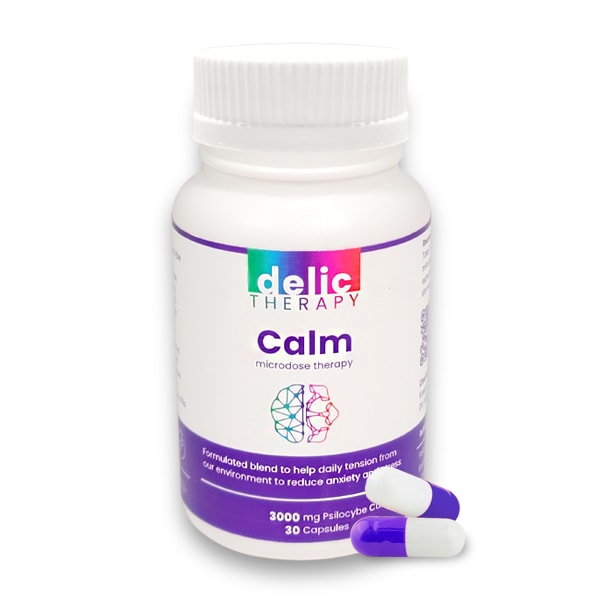 Delic Therapy - Calm Shroom Capsules 3000mg