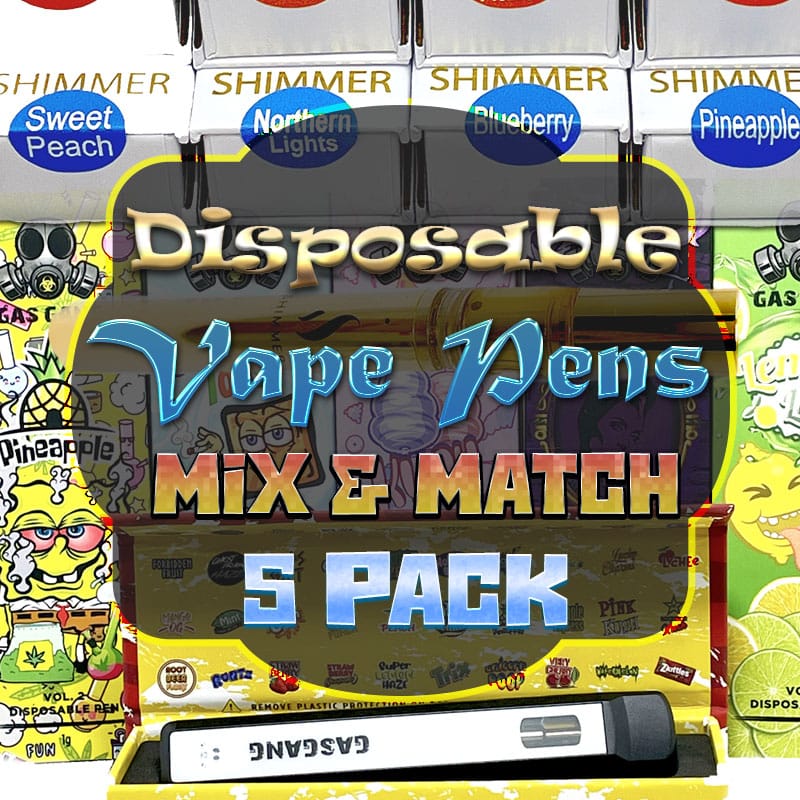 Disposable Vape Pen Mix & Match - 5 Pack
