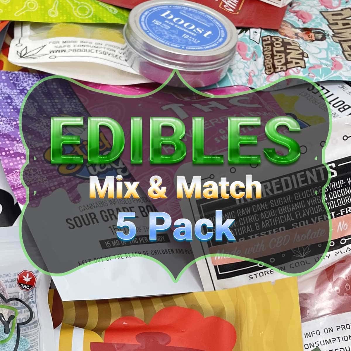 5 Pack Edibles Mix & Match