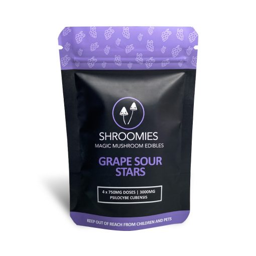 Shroomies - Grape Sour Stars 3000mg