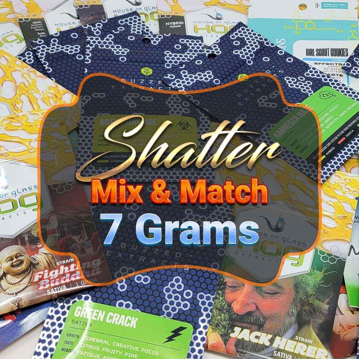 Shatter Mix And Match Quarter Ounce (7grams)