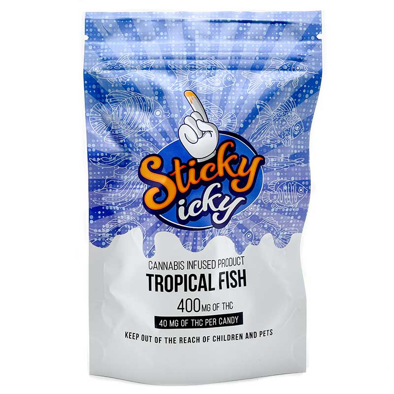 Sticky Icky Tropical Fish 400mg