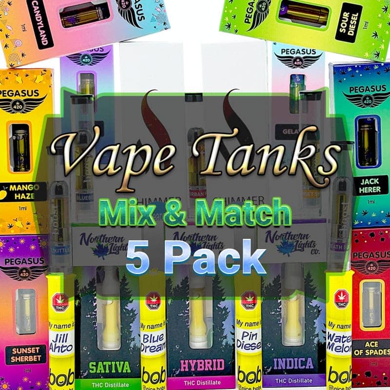 Vape Tank Mix & Match - 5 Pack