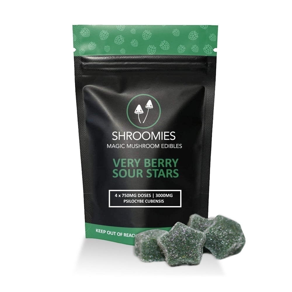 Shroomies – Very Berry Sour Stars 3000mg